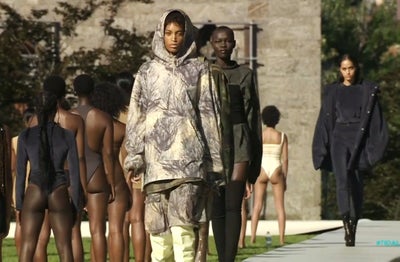 Kanye West’s Yeezy Season 4 Show Had Black Models After All